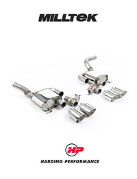 Milltek Sport Valved Rear Silencers Porsche Macan 2.9 V6 GTS & Turbo (Facelift Models only)
