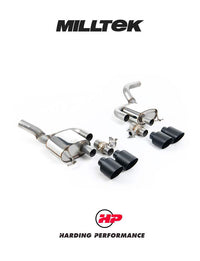 Milltek Sport Valved Rear Silencers Porsche Macan 2.9 V6 GTS & Turbo (Facelift Models only)