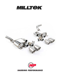 Milltek Sport Valved Rear Silencers Porsche Macan 2.9 V6 GTS & Turbo (Facelift Models only)