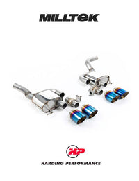 Milltek Sport Valved Rear Silencers Porsche Macan 2.9 V6 GTS & Turbo (Facelift Models only)