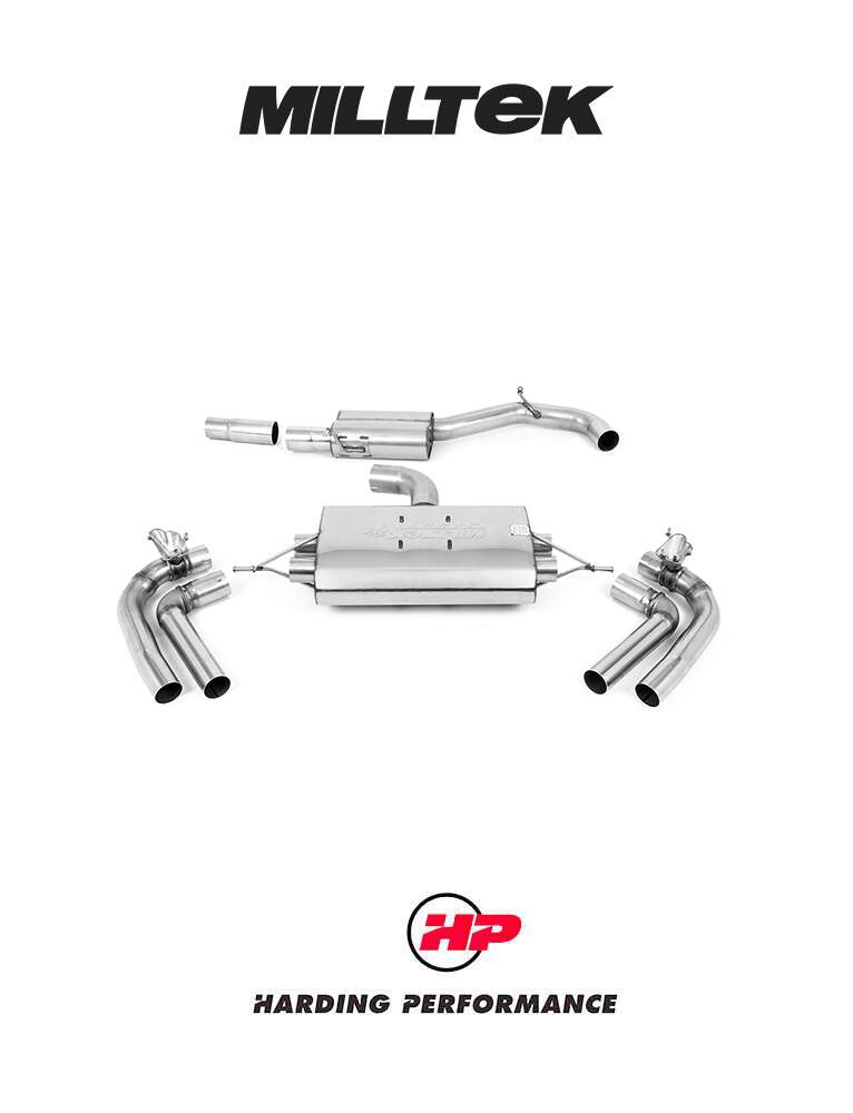 Milltek Sport Particulate Filter-Back System Cupra Formentor VZx 2.0TSI 310ps (MQB Evo – OPF/GPF Equipped Models)