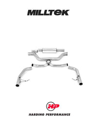 Milltek Sport Cat-back – Skoda Octavia vRS 2020+