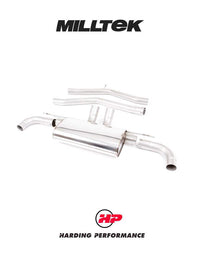 Milltek Sport Front Pipe-back – Toyota Supra A90 Coupe 3.0 Turbo