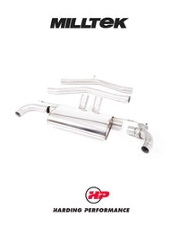 Milltek Sport Front Pipe-back – Toyota Supra A90 Coupe 3.0 Turbo