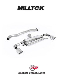 Milltek Sport Particulate Filter-back OPF/GPF Back System Toyota Yaris Gen 1 GR 1.6T