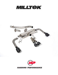 Milltek Sport Cat Back – Corolla GR 1.6 Turbo