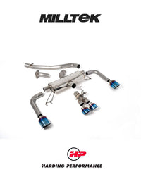 Milltek Sport Cat Back – Corolla GR 1.6 Turbo