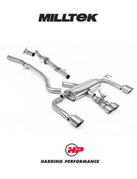 Milltek Sport Cat Back – Corolla GR 1.6 Turbo
