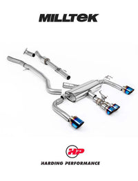 Milltek Sport Cat Back – Corolla GR 1.6 Turbo