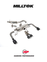 Milltek Sport Cat Back – Corolla GR 1.6 Turbo
