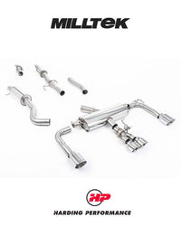 Milltek Sport Cat Back – Corolla GR 1.6 Turbo