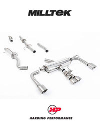 Milltek Sport Cat Back – Corolla GR 1.6 Turbo