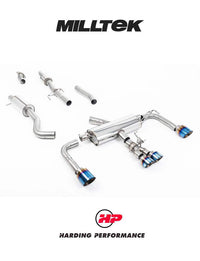 Milltek Sport Cat Back – Corolla GR 1.6 Turbo