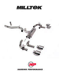 Milltek Sport 80mm Cat Back – VW MK8/8.5 Golf R Exhaust