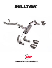 Milltek Sport 80mm Cat Back – VW MK8/8.5 Golf R Exhaust