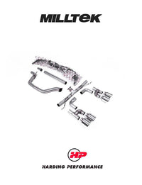 Milltek Sport Cat Back – VW Golf MK8/MK8.5 GTI
