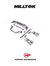 Milltek Sport Cat Back – VW Golf MK8/MK8.5 GTI