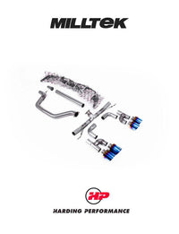 Milltek Sport Cat Back – VW Golf MK8/MK8.5 GTI