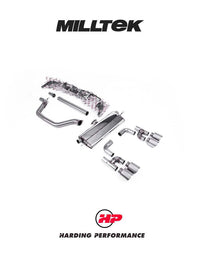 Milltek Sport Cat Back – VW Golf MK8/MK8.5 GTI