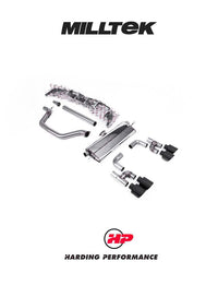 Milltek Sport Cat Back – VW Golf MK8/MK8.5 GTI