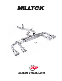 Milltek Sport 80mm Cat Back – VW MK8/8.5 Golf R Exhaust
