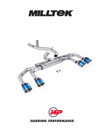 Milltek Sport 80mm Cat Back – VW MK8/8.5 Golf R Exhaust