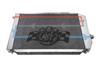 CSF BMW F3X/F2X B58/B48 Triple-Pass Heat Exchanger w/ Rock Guard - Black