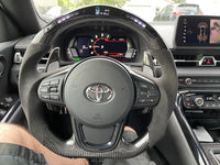 Toyota Supra A90 - Carbon Fibre Steering Wheel (No LED Race Display)
