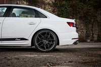 Racingline Door Decals Short - Silver