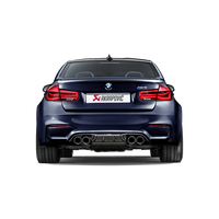 Akrapovic Rear Carbon Fibre Diffuser (Gloss) - BMW M3/M4 F8X