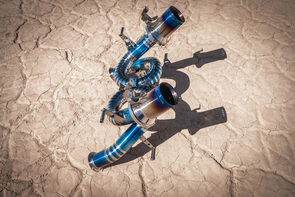 Titanium Race Exhaust - Lamborghini Aventador SVJ