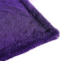 Purple Duo Twisted Loop Drying Towel (1200GSM) - Maxshine