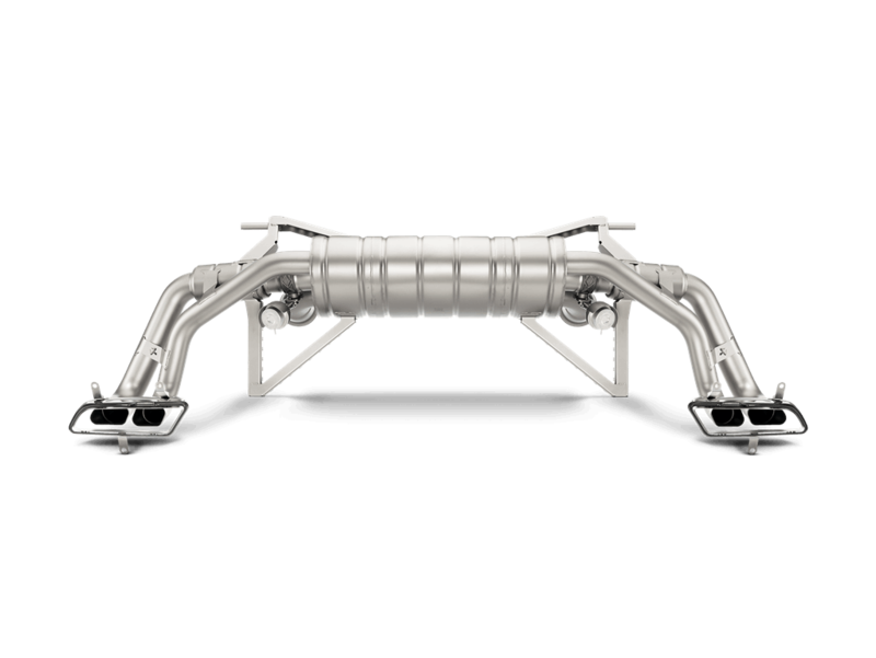 Akrapovic Titanium Exhaust System - Slip-On Line - Audi R8 5.2 FSI Coupé/Spyder 2016+