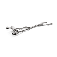 Akrapovic Evolution Line (Titanium) - BMW F90 M5 with Red/White Logo