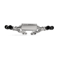 Akrapovic Slip On Line (Titanium) - BMW F90 M5 OPF with Carbon Tailpipes