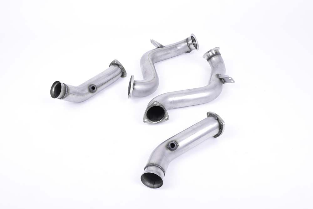 Milltek Sport LARGE BORE DOWNPIPE PAIR WITH CATALYST DELETE - Mercedes AMG - C63s W205