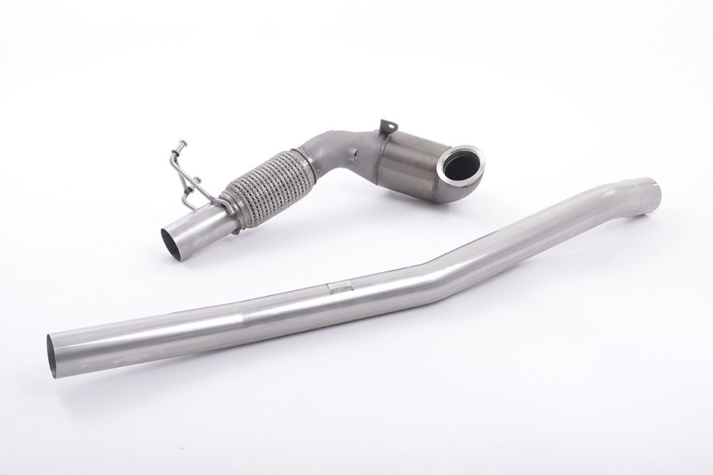 Milltek Sport - Cast Catted Downpipe (200cell) | VW Golf MK7/7.5 R/8V S3, For Milltek Sport Catback Exhaust