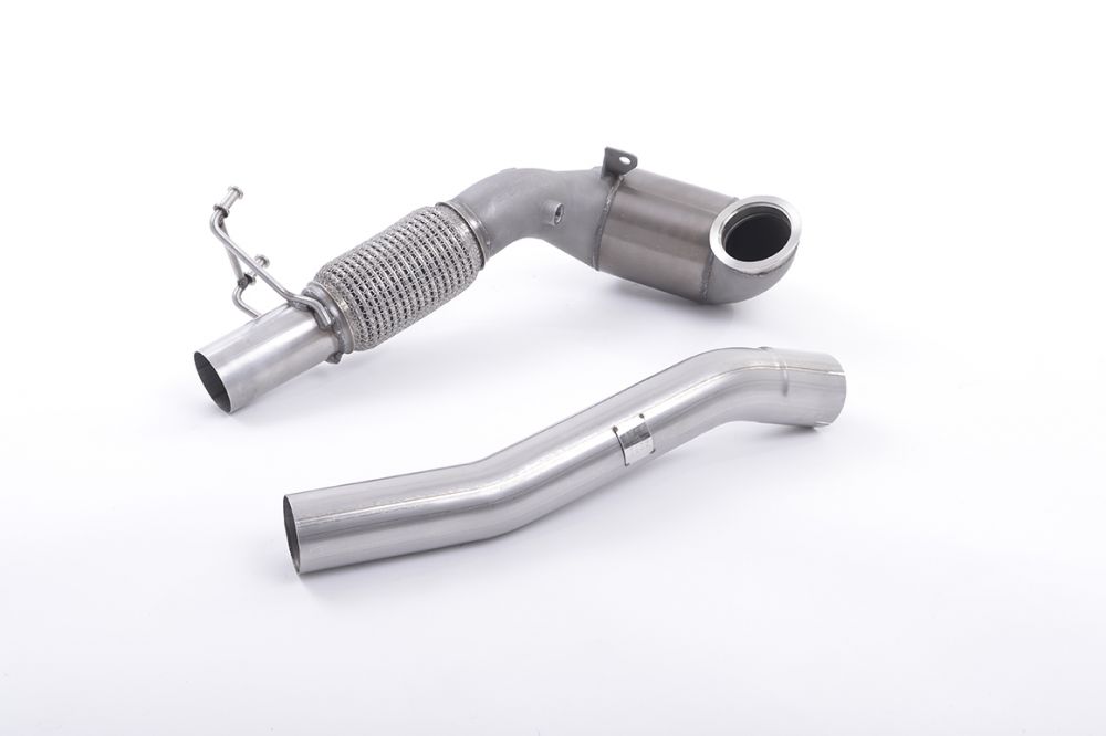 Milltek Sport - Cast Catted Downpipe (200cell) | VW Golf MK7/7.5 GTI, For Milltek Sport Catback Exhaust