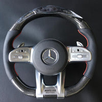 Mercedes C63 AMG - Carbon Fibre Steering Wheel – (LED Race Display) - Updated Steering Wheel